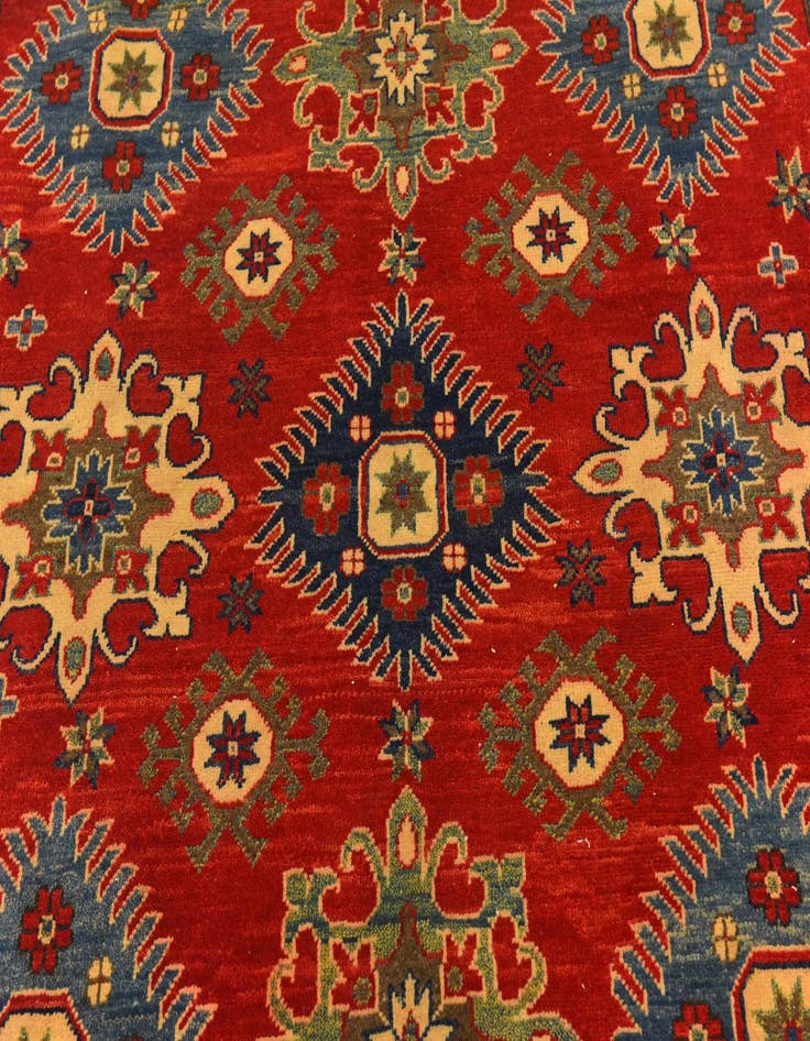 Detail image of  6' 6 x 9' 9  Hand Knotted Kazak Rug