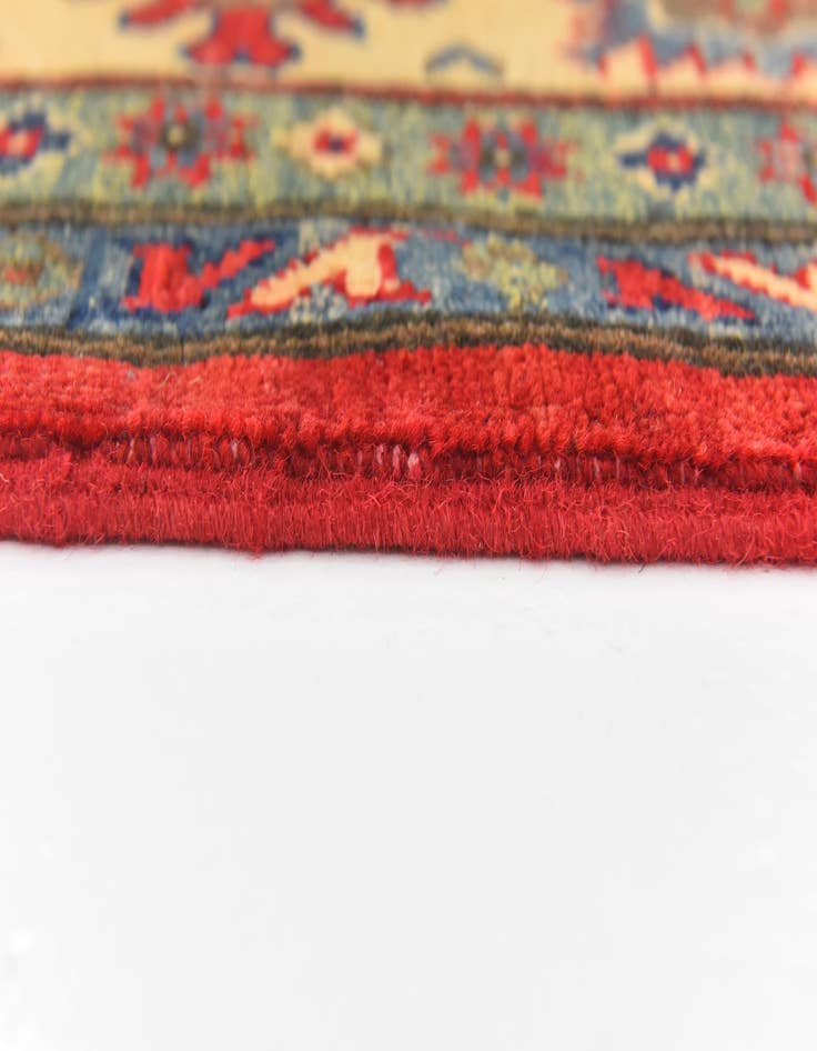 Detail image of  6' 6 x 9' 9  Hand Knotted Kazak Rug