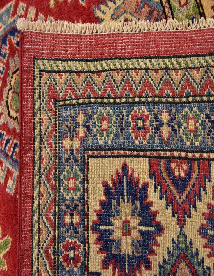 Detail image of  6' 6 x 9' 6  Hand Knotted Kazak Rug