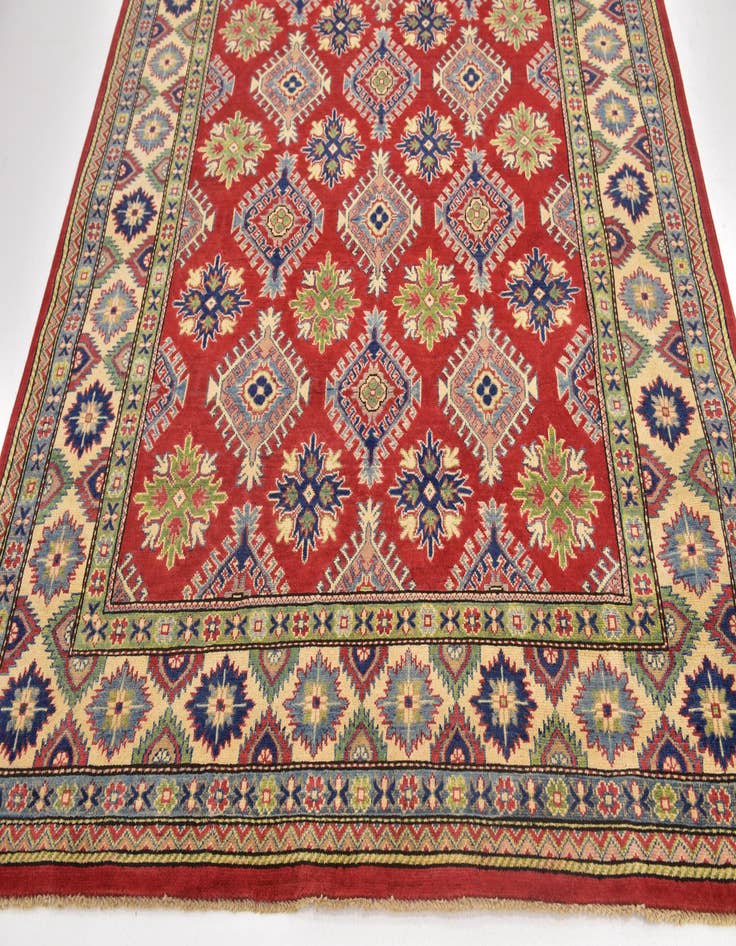 Detail image of  6' 6 x 9' 6  Hand Knotted Kazak Rug