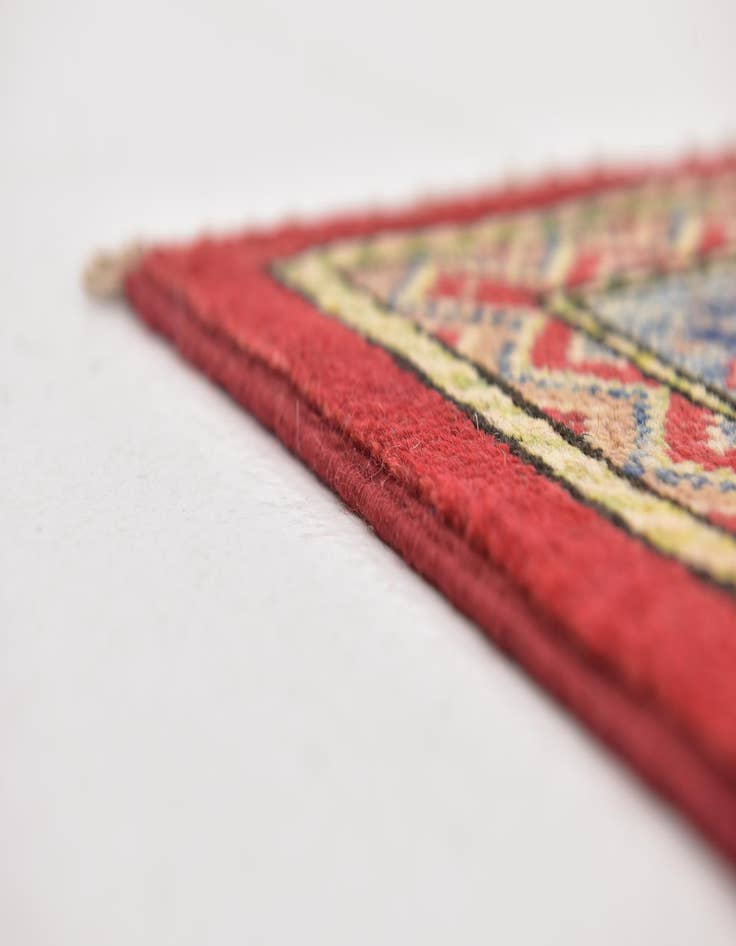 Detail image of  6' 6 x 9' 6  Hand Knotted Kazak Rug