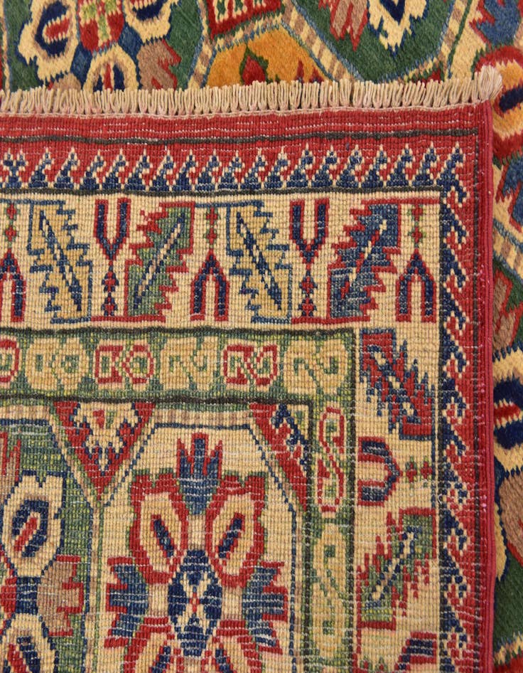 Detail image of  3' 2 x 5'  Hand Knotted Kazak Rug