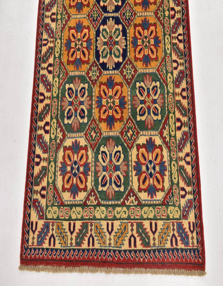 Detail image of  3' 2 x 5'  Hand Knotted Kazak Rug