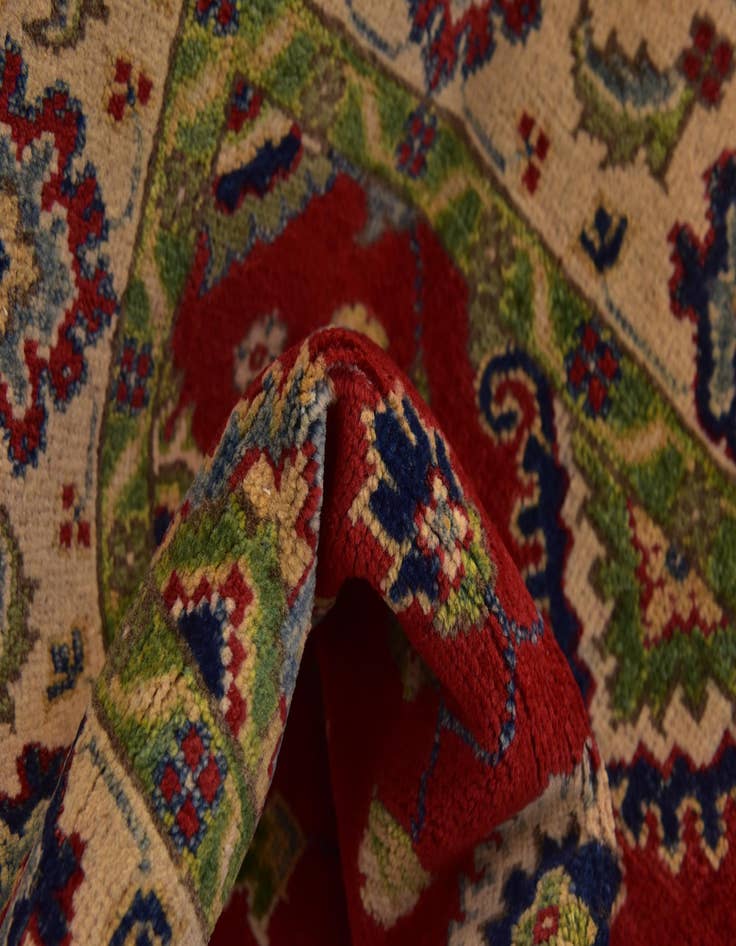 Detail image of  3' 3 x 5'  Hand Knotted Kazak Rug