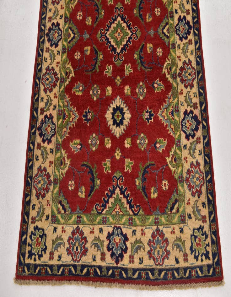 Detail image of  3' 3 x 5'  Hand Knotted Kazak Rug