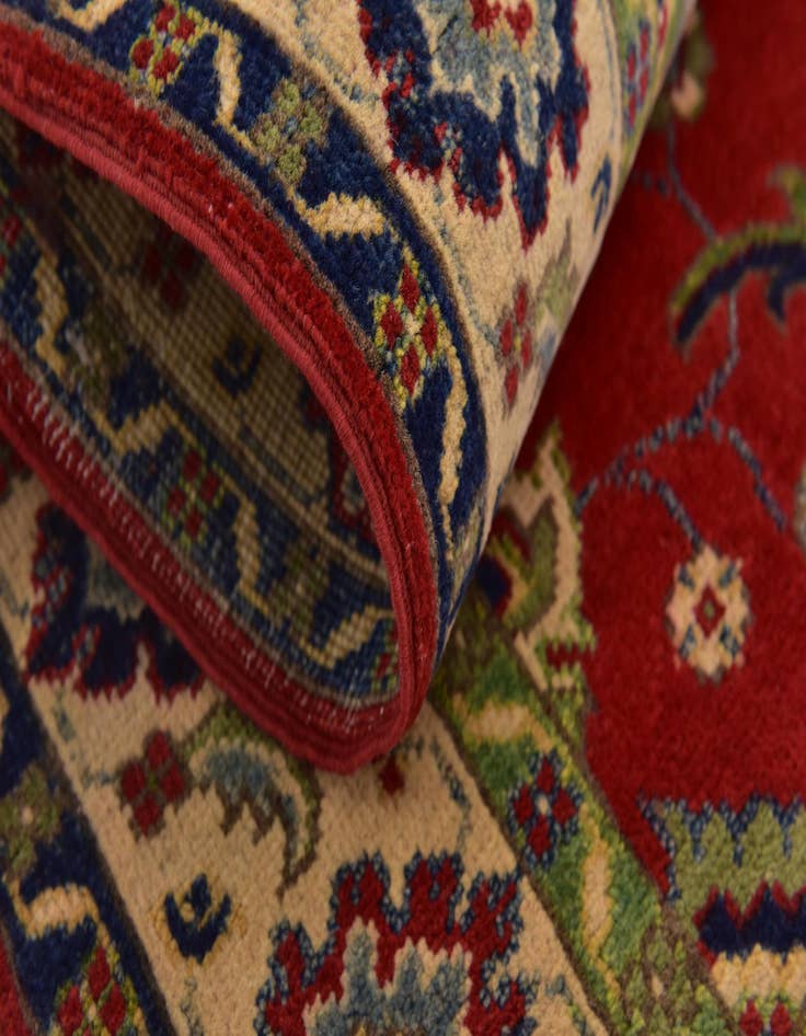 Detail image of  3' 3 x 5'  Hand Knotted Kazak Rug
