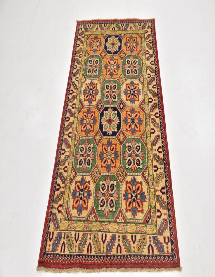 Detail image of  3' 2 x 5' 6  Hand Knotted Kazak Rug