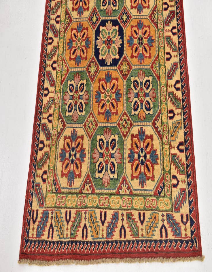 Detail image of  3' 2 x 5' 6  Hand Knotted Kazak Rug