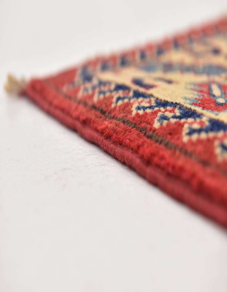 Detail image of  3' 2 x 5' 6  Hand Knotted Kazak Rug