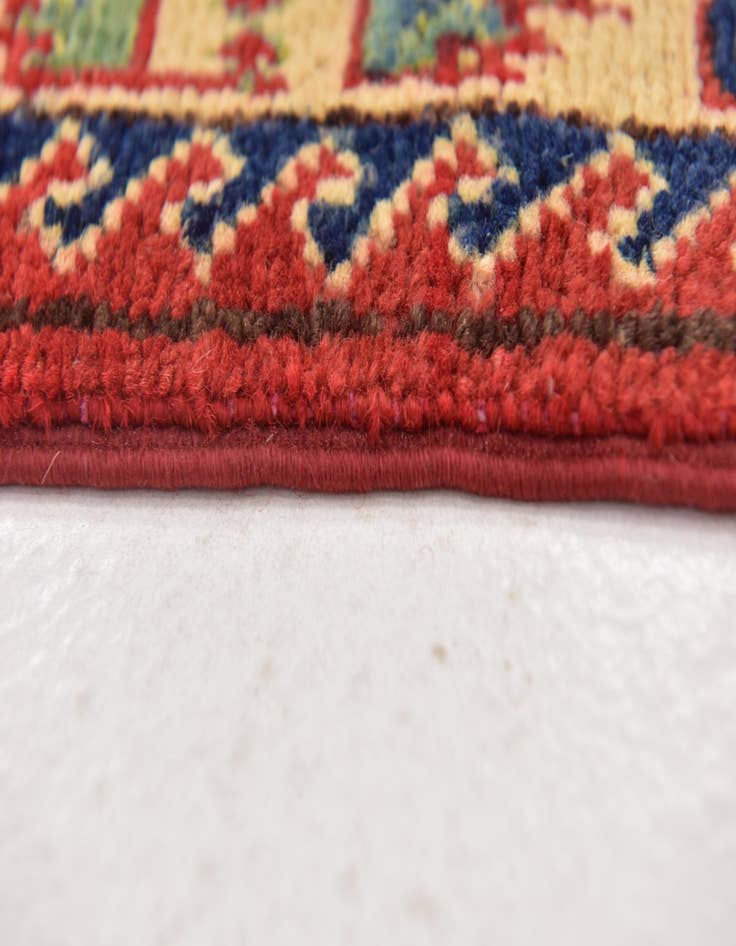 Detail image of  3' 2 x 5' 6  Hand Knotted Kazak Rug