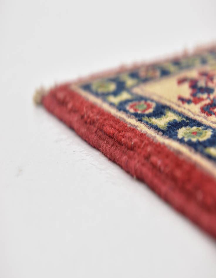 Detail image of  4' x 6'  Hand Knotted Kazak Rug