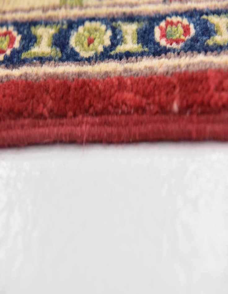 Detail image of  4' x 6'  Hand Knotted Kazak Rug