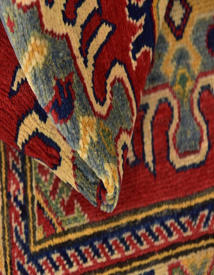 Detail image of  2' 8 x 4' 2  Hand Knotted Kazak Rug