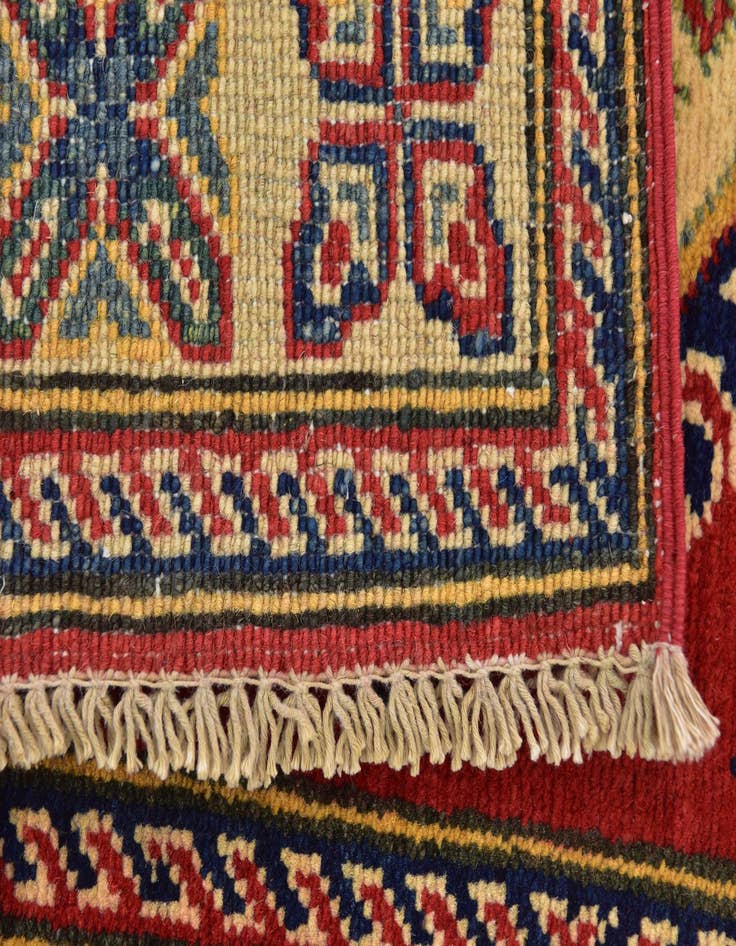Detail image of  2' 8 x 4' 2  Hand Knotted Kazak Rug