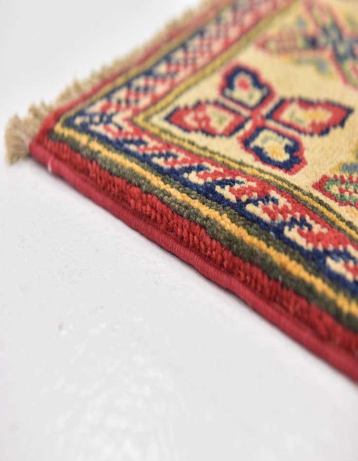 Detail image of  2' 8 x 4' 2  Hand Knotted Kazak Rug