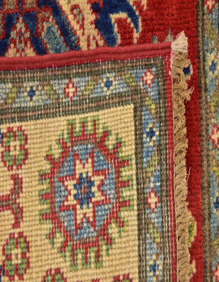 Detail image of  2' 8 x 4' 2  Hand Knotted Kazak Rug