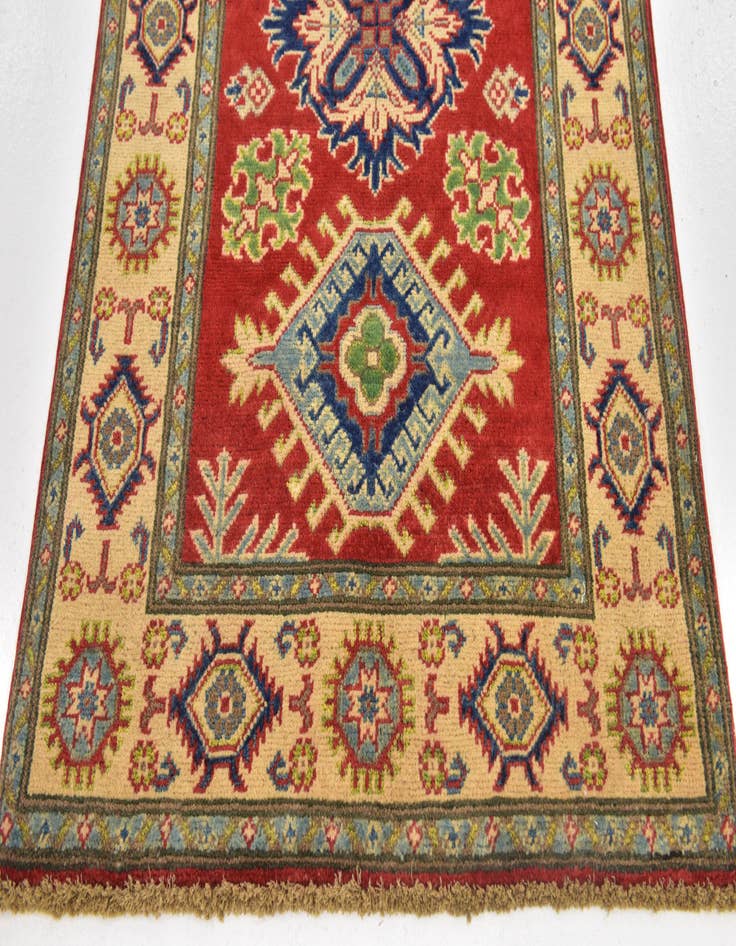 Detail image of  2' 8 x 4' 2  Hand Knotted Kazak Rug