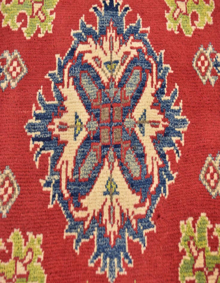 Detail image of 2' 10 x 4' 3 Hand Knotted Kazak Rug