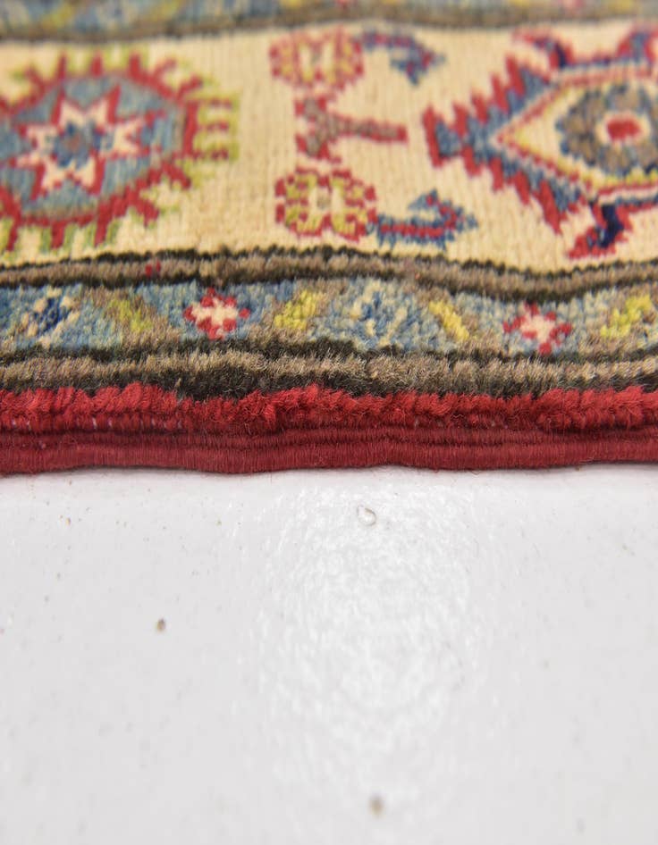Detail image of 2' 10 x 4' 3 Hand Knotted Kazak Rug