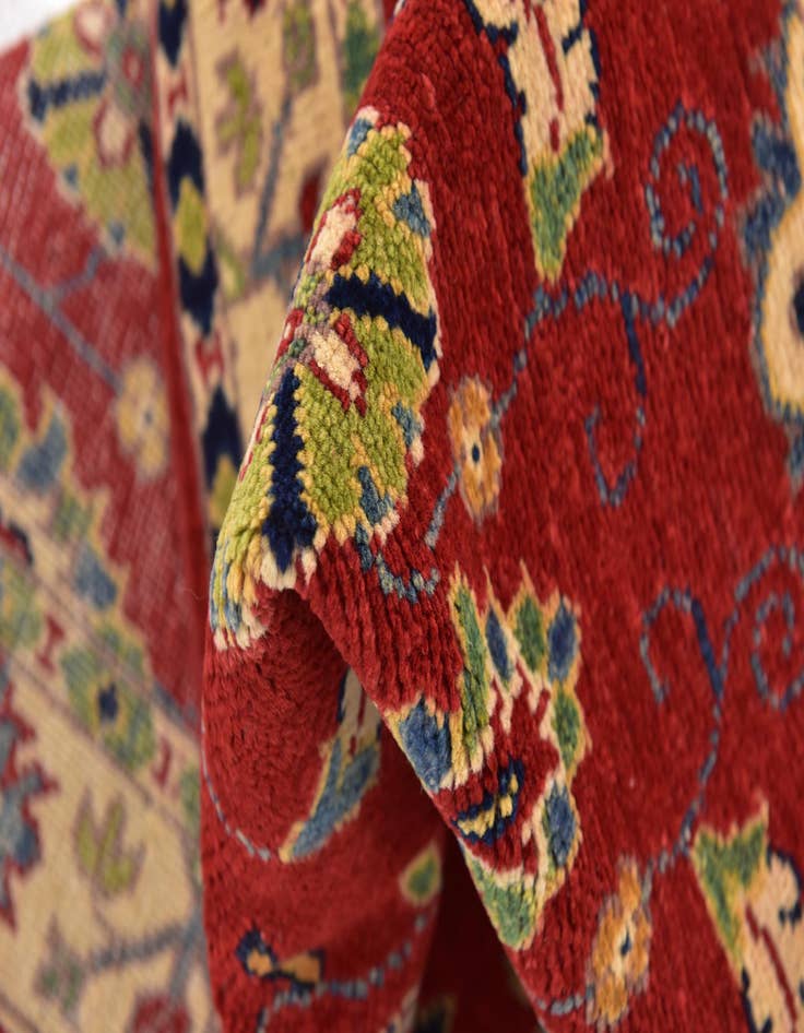Detail image of  2' 7 x 4' 2  Hand Knotted Kazak Rug