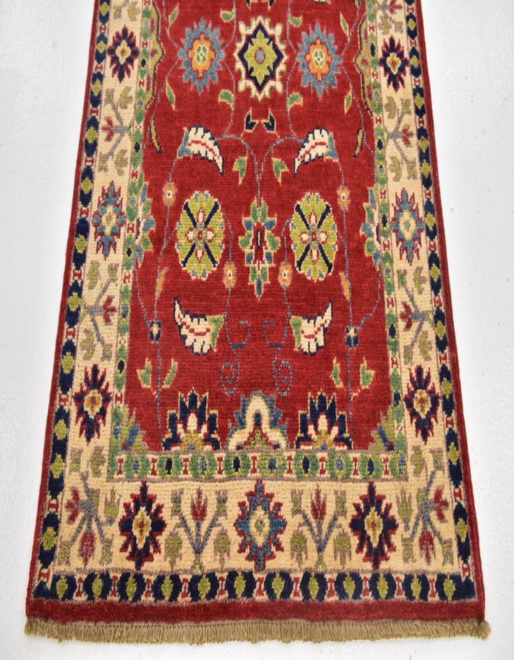 Detail image of  2' 7 x 4' 2  Hand Knotted Kazak Rug