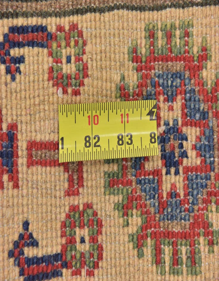 Detail image of  3' 3 x 5'  Hand Knotted Kazak Rug