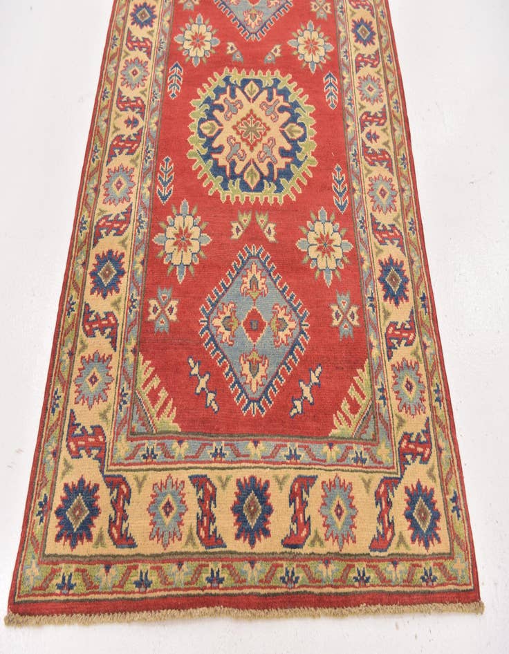 Detail image of 3' 3 x 4' 9 Hand Knotted Kazak Rug