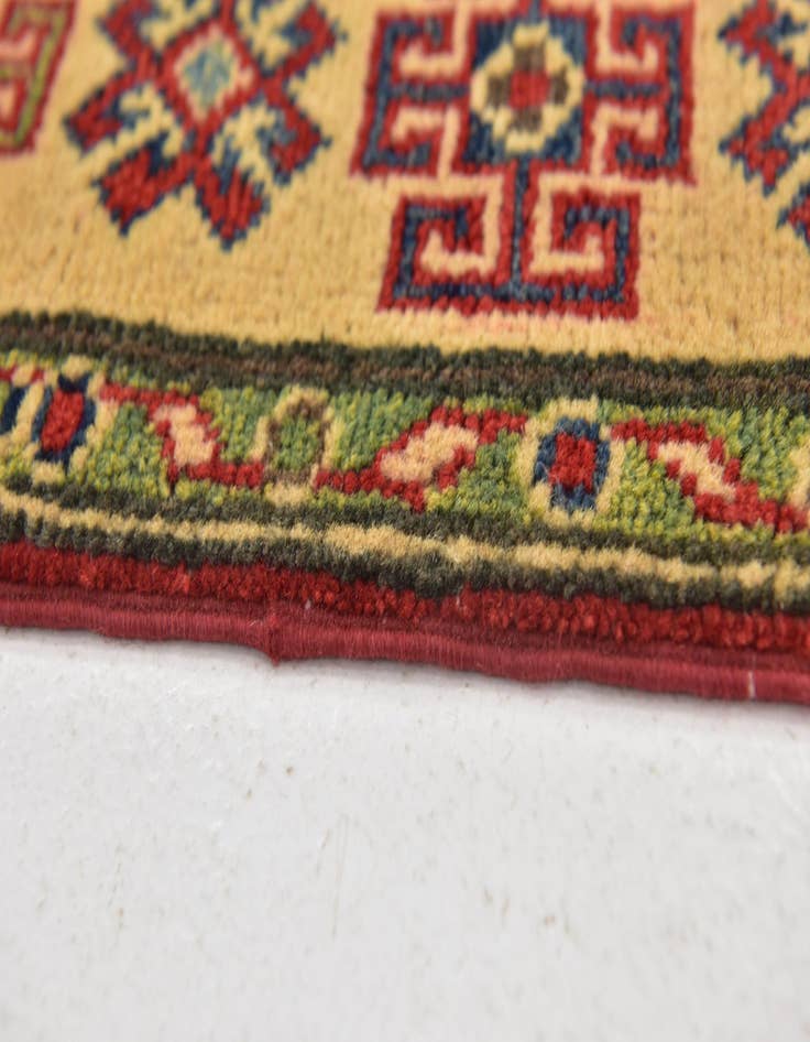 Detail image of  3' 3 x 4' 10  Hand Knotted Kazak Rug