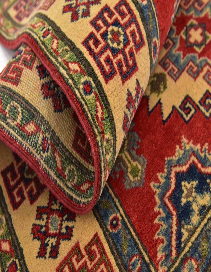 Detail image of  3' 3 x 4' 10  Hand Knotted Kazak Rug