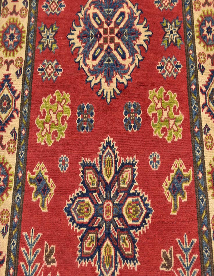 Detail image of  3' 2 x 5'  Hand Knotted Kazak Rug
