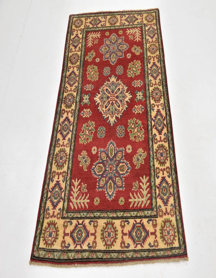 Detail image of  3' 3 x 5' 5  Hand Knotted Kazak Rug