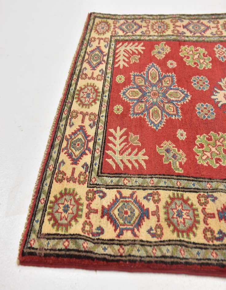 Detail image of  3' 3 x 5' 5  Hand Knotted Kazak Rug