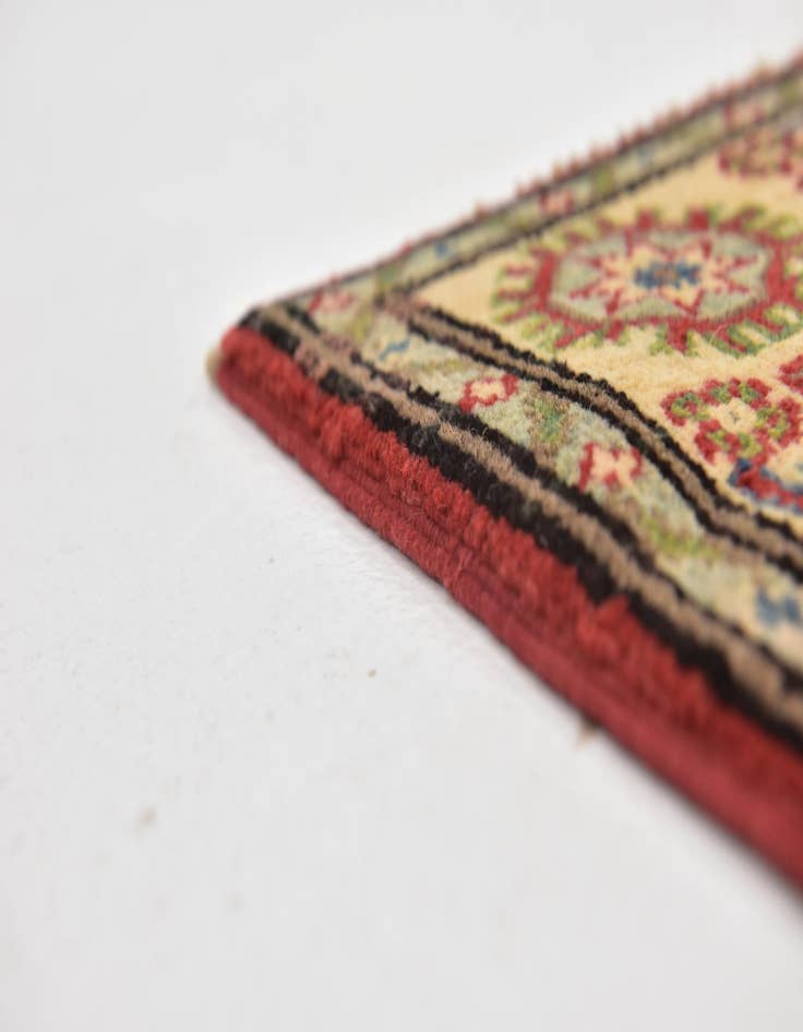 Detail image of  3' 3 x 5' 5  Hand Knotted Kazak Rug