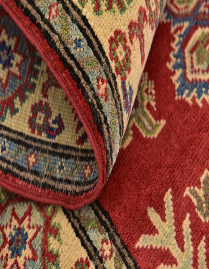 Detail image of  3' 3 x 5' 5  Hand Knotted Kazak Rug