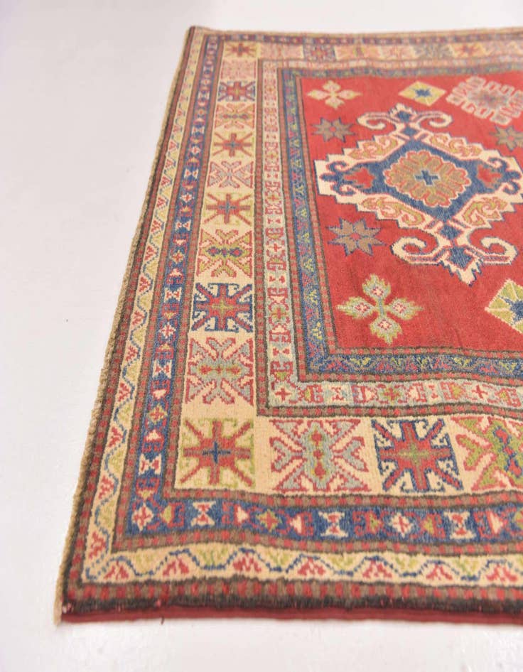 Detail image of  4' x 6' 5 Kazak Rug