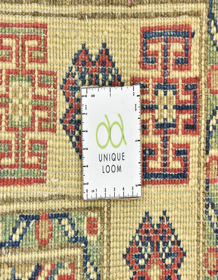 Detail image of  2' 7 x 4' 2  Hand Knotted Kazak Rug