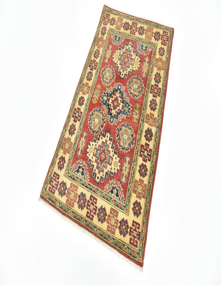 Detail image of  2' 7 x 4' 2  Hand Knotted Kazak Rug