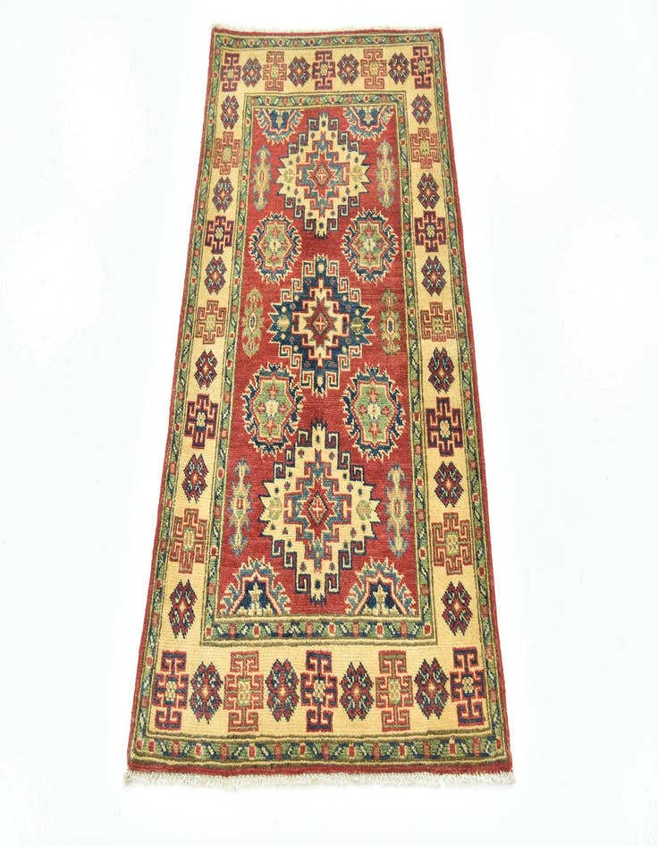 Detail image of  2' 7 x 4' 2  Hand Knotted Kazak Rug