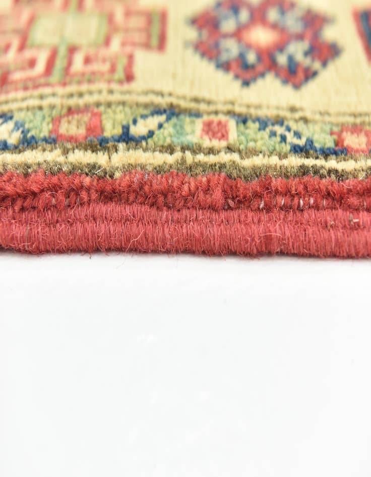 Detail image of  2' 7 x 4' 2  Hand Knotted Kazak Rug