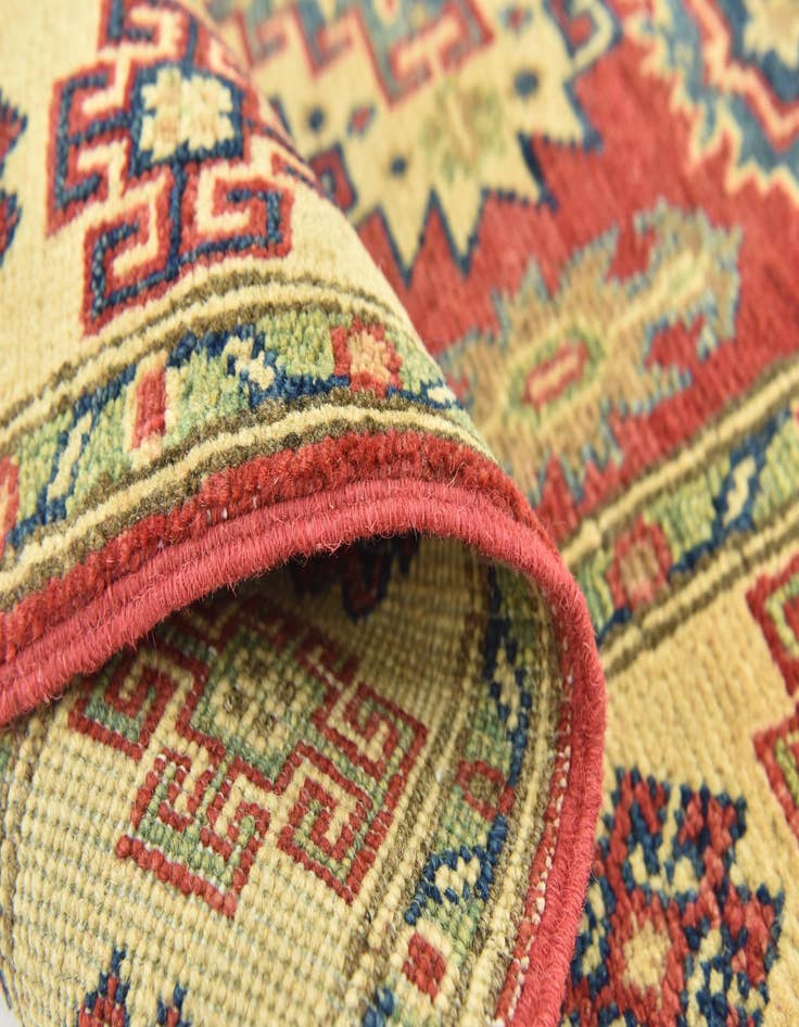 Detail image of  2' 7 x 4' 2  Hand Knotted Kazak Rug