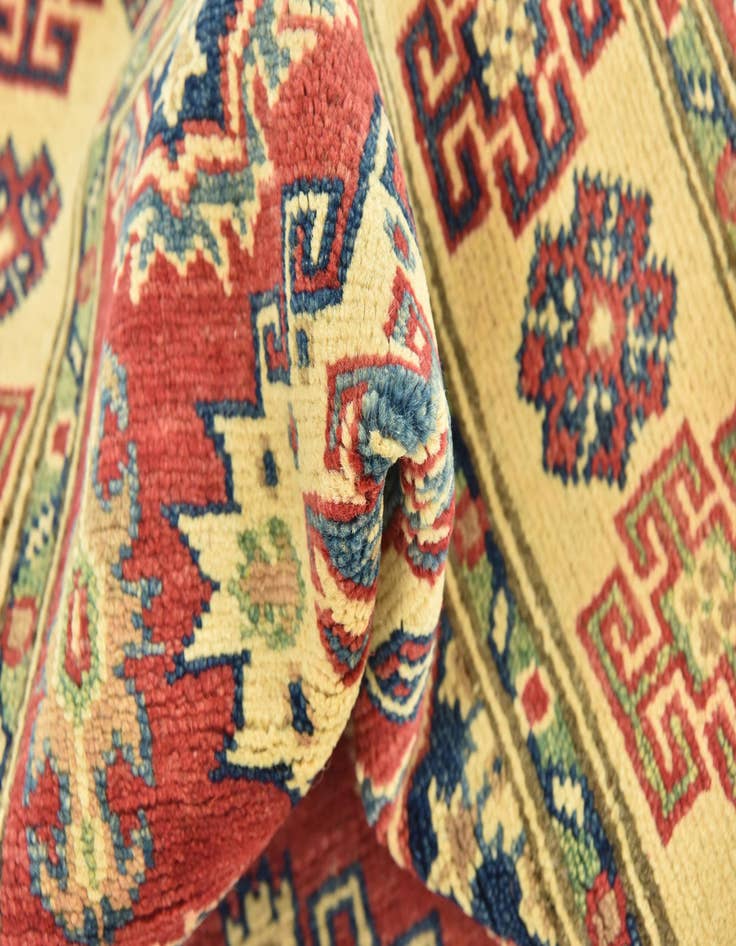 Detail image of  2' 7 x 4' 2  Hand Knotted Kazak Rug