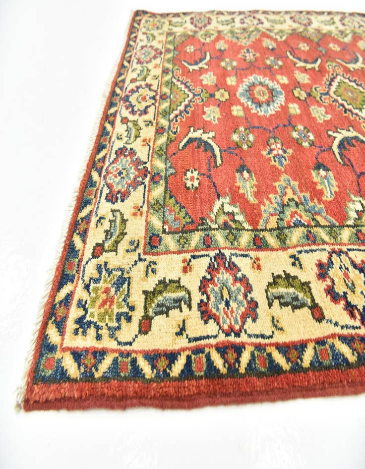 Detail image of  2' 9 x 4' 2  Hand Knotted Kazak Rug