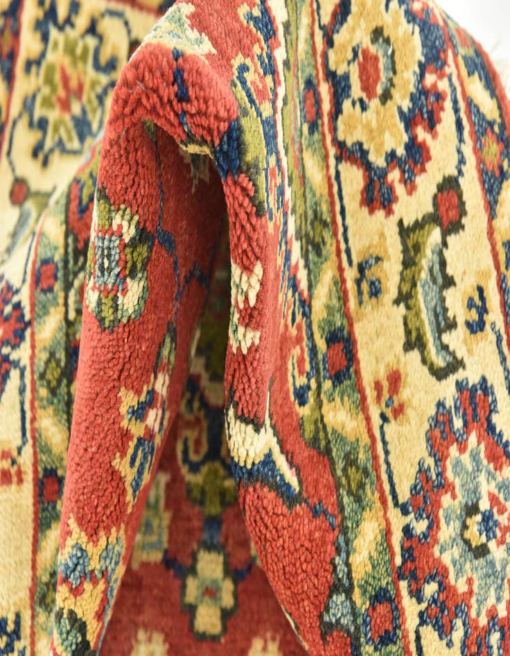 Detail image of  2' 9 x 4' 2  Hand Knotted Kazak Rug