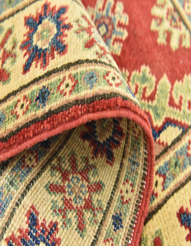 Detail image of  2' 9 x 4' 3  Hand Knotted Kazak Rug