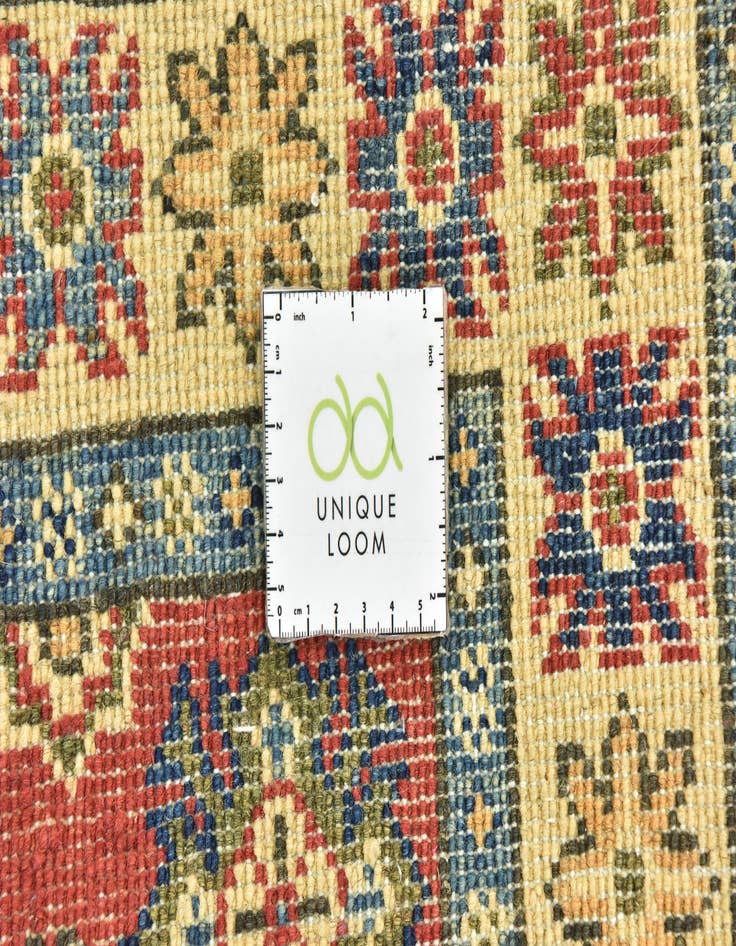 Detail image of  2' 7 x 4'  Hand Knotted Kazak Rug