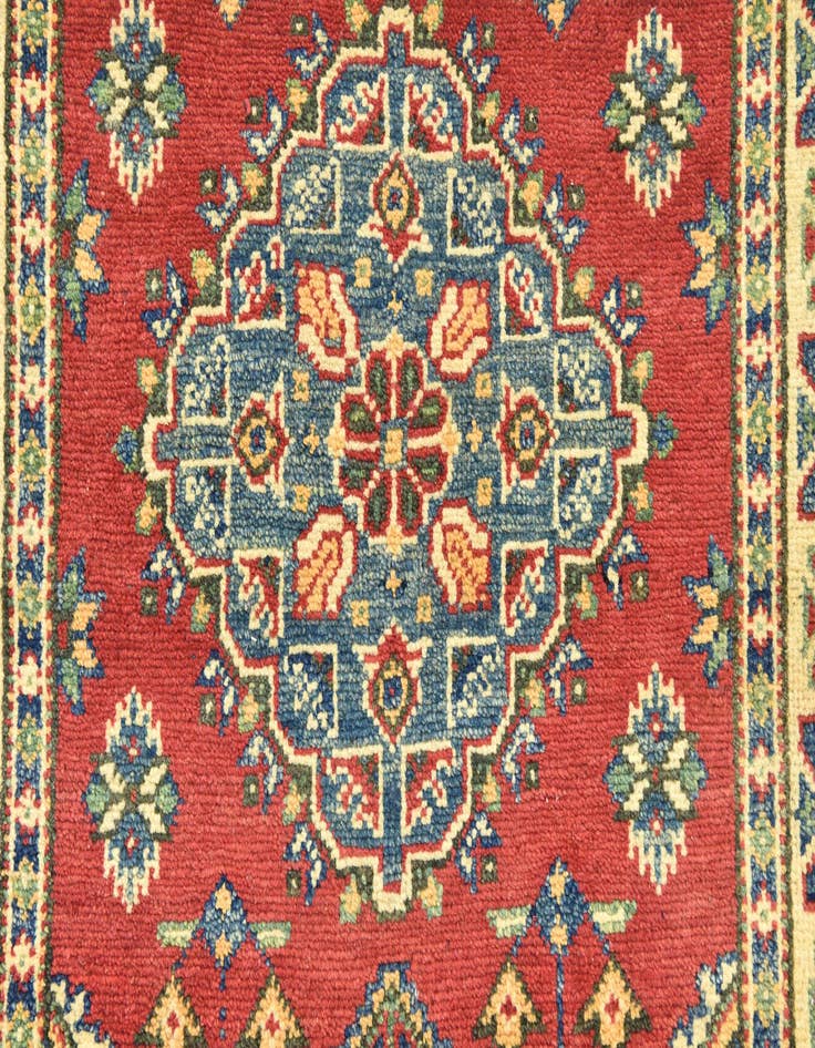 Detail image of  2' 8 x 3' 8  Hand Knotted Kazak Rug