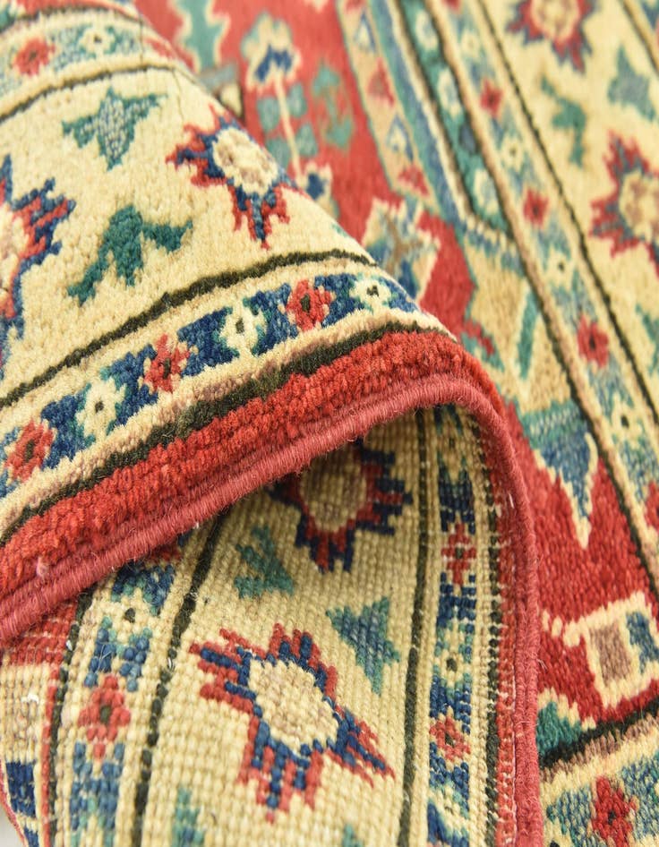 Detail image of  3' x 3' 10  Hand Knotted Kazak Rug