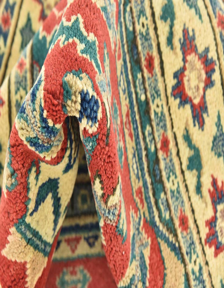 Detail image of  3' x 3' 10  Hand Knotted Kazak Rug