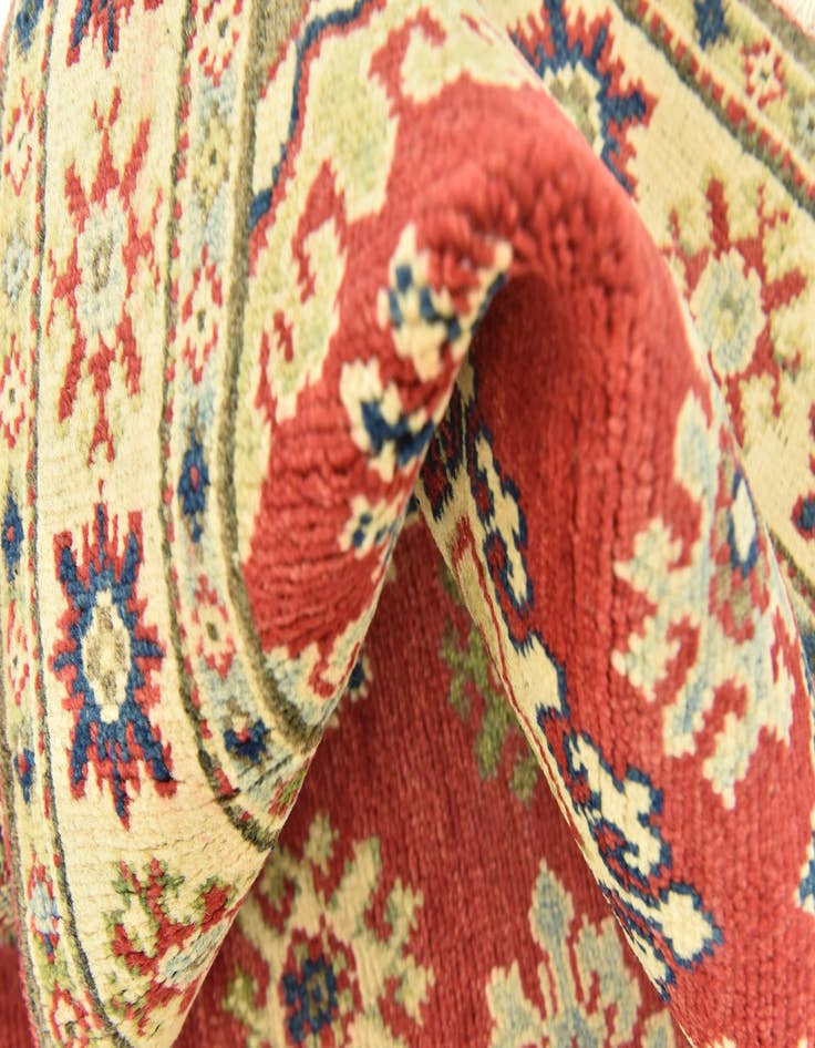 Detail image of  2' 10 x 4'  Hand Knotted Kazak Rug