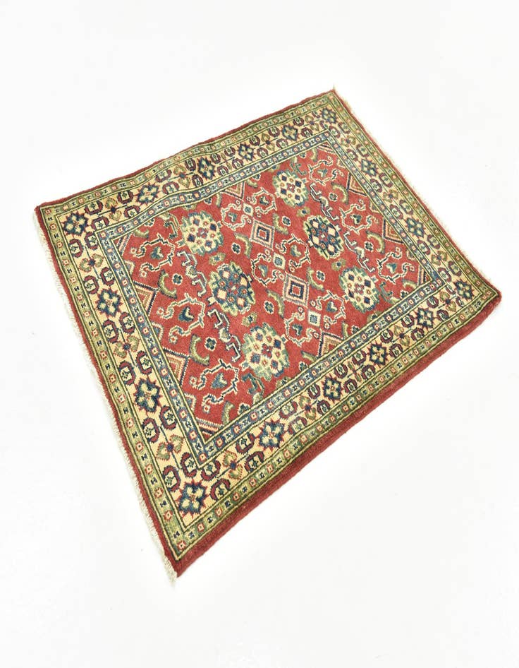 Detail image of  2' 9 x 4' 1  Hand Knotted Kazak Rug